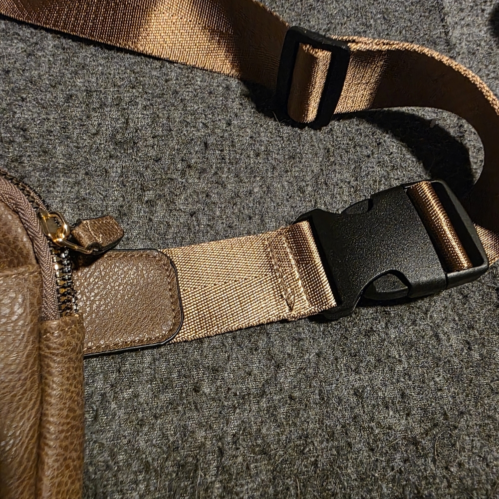 Brown Crossbody Belt Bag - Picture 3 of 8